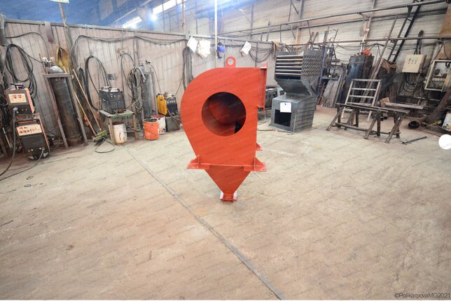 Устройство золоуловителя ЗУ 1