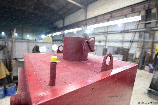 Котел 250 кВт без дымососа - обшивка потолочной части