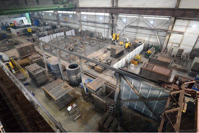 Газовый котел 0.25 МВт производство