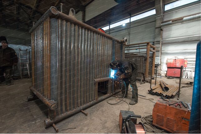 Изготовление котла КВм 2.2 МВт