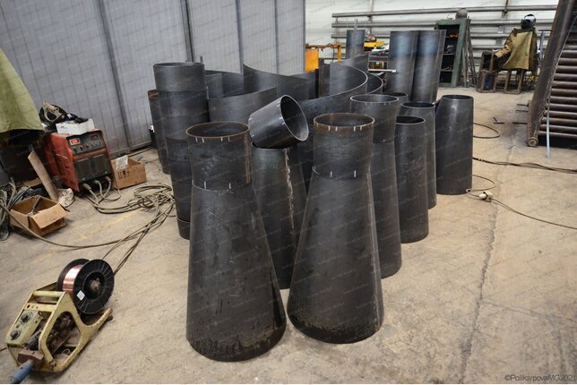 Изготовление промышленных циклонов ЦН 11 1000 1УП