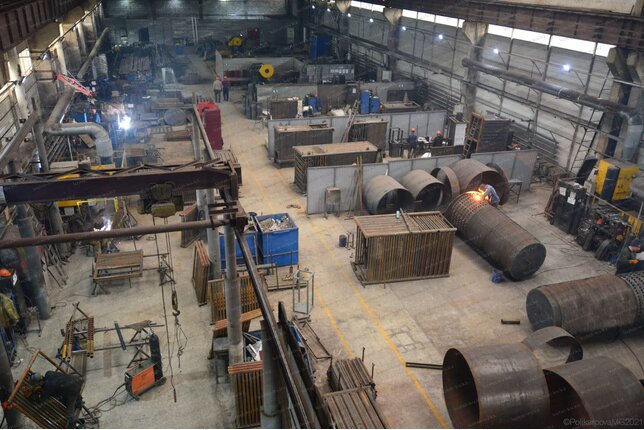 Угольный паровой котел 700 кг 130 С производство